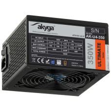 Akyga Ultimate ATX Power Supply 350W AK-U4-350 80+Bronze Fan12cm P8 4xSATA PCI-E AK-U4-350 Akyga Ultimate ATX Power Supply 350W AK-U4-350 80+Bronze Fan12cm P8 4xSATA PCI-E AK-U4-350
