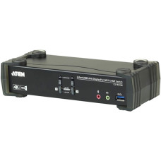 ATEN KVM Switch 2PC USB DisplayPort 4K +Audio CS1922M ATEN KVM Switch 2PC USB DisplayPort 4K +Audio CS1922M