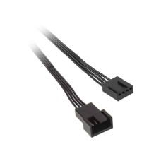 K&aacute;bel hűtő Kolink 4-Pin PWM hosszabb&iacute;t&oacute; 60cm Fekete ZUAD-772