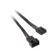 Kábel hűtő Kolink 4-Pin PWM hosszabbító 60cm Fekete ZUAD-772 Kábel hűtő Kolink 4-Pin PWM hosszabbító 60cm Fekete ZUAD-772
