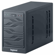 Legrand sz&uuml;netmentes 1000VA - BE: C14 aljzat + C13-SCH k&aacute;bel, KI: 2xC13+2xSchuko, Always-on USB t&ouml;lt