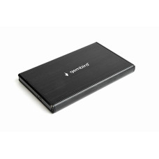 Gembird HDD/SSD enclosure for 2.5'' SATA - USB 3.0, brushed aluminium, Black EE2-U3S-3 Gembird HDD/SSD enclosure for 2.5'' SATA - USB 3.0, brushed aluminium, Black EE2-U3S-3