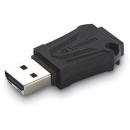 VERBATIM Pendrive, extra ellenálló, 16GB, USB 2.0, VERBATIM "ToughMAX", fekete
