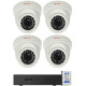 4 dome kamerás AHD CP PLUS rendszer