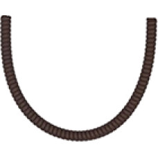 K&aacute;bel&aacute;tvezető g&eacute;gecső barna