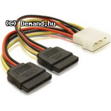 Fordító MOLEX 5,25 - 2xSata Táp 0,25m Nbase 750403 Fordító MOLEX 5,25 - 2xSata Táp 0,25m Nbase 750403