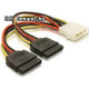 Fordító MOLEX 5,25 - 2xSata Táp 0,25m Nbase 750403 Fordító MOLEX 5,25 - 2xSata Táp 0,25m Nbase 750403