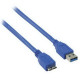 Valueline USB 3.0 USB A dugasz – USB mikro B dugasz kábel, 0,50 m