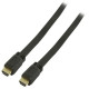 Valueline Valueline nagysebességű HDMI™ laposkábel Ethernet átvitellel, HDMI™ csatlakozó - HDMI™ csatlakozó, 3,00 m, fekete