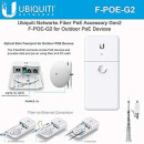 Ubiquiti F-POE FiberPoE Gen2 - Optical Data Transport for Outdoor PoE Devices F-POE-G2 Ubiquiti F-POE FiberPoE Gen2 - Optical Data Transport for Outdoor PoE Devices F-POE-G2