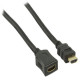 Valueline Valueline nagysebességű HDMI™ kábel Ethernetes hosszabbítókábellel, HDMI™ csatlakozó - HDMI™ bemenet, 2,00 m, fekete