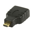 Valueline Valueline HDMI™ adapter, HDMI™ micro csatlakozó - HDMI™ bemenet, fekete