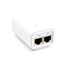 Ubiquiti Gigabit PoE t&aacute;pegys&eacute;g, 24V/0,5A (12W) - feh&eacute;r POE-24-12W-G-WH