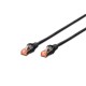 Assmann CAT6 S-FTP patch cable 2m Black DK-1644-020/BL Assmann CAT6 S-FTP patch cable 2m Black DK-1644-020/BL
