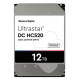 Western Digital Ultrastar DC HC520, 3.5', 12TB, SATA/600, 7200RPM, 256MB cache HUH721212ALE604 0F30