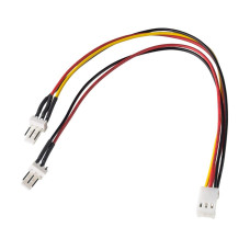 Akyga Adapter with cable AK-CA-52 3 pin (f) / 2x 3 pin (m) 2x 15cm AK-CA-52 Akyga Adapter with cable AK-CA-52 3 pin (f) / 2x 3 pin (m) 2x 15cm AK-CA-52