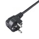 Akyga PC Power Cable Y-alakú splitter AK-PC-04A CEE 7/7 2xC13 250V/50Hz 1.8m AK-PC-04A