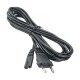 Akyga Notebook Power Cord AK-RD-02A IEC C7 2pin 3.0m EU plug AK-RD-02A