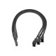 Akyga Adapter with cable AK-CA-65 MOLEX (f) / 3x 3 pin (m) 3x 15cm AK-CA-65