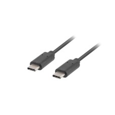 Lanberg cable USB-C M/M 2.0 1M Black CA-CMCM-10CU-0010-BK