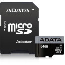 ADATA Memóriakártya MicroSDXC 64GB + Adapter UHS-I CL10 (100/75) AUSDX64GUI3V30SA1-RA1 ADATA Memóriakártya MicroSDXC 64GB + Adapter UHS-I CL10 (100/75) AUSDX64GUI3V30SA1-RA1