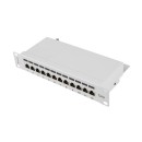 Lanberg Patch Panel 10'', 12 port 1U, cat.6, grey PPF6-9012-S Lanberg Patch Panel 10'', 12 port 1U, cat.6, grey PPF6-9012-S