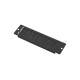 Lanberg cable entry brush panel 10'', black AK-1104-B