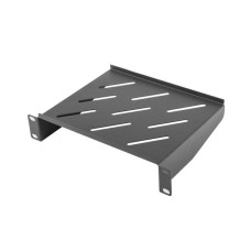 Lanberg fixed shelf 10'' 310mm, 1U/254x180mm, max load capacity up to 20kg black AK-1012-B Lanberg fixed shelf 10'' 310mm, 1U/254x180mm, max load capacity up to 20kg black AK-1012-B