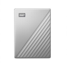 External HDD WD My Passport Ultra 2.5'' 1TB USB3.1 Silver Worldwide WDBC3C0010BSL-WESN