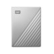 External HDD WD My Passport Ultra for Mac 2.5'' 4TB USB3.0 Silver Worldwide WDBPMV0040BSL-WESN