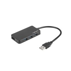Natec Hub USB 3.0 Moth 4-ports, Black NHU-1342