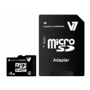 4GB SDHC micro memória kártya  +adapter V7 /VAMSDH4GCL4R-1E/