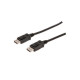 Cable DisplayPort 1080p 60Hz FHD Type DP/DP M/M with interlock black 3m AK-340103-030-S