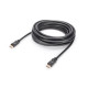Cable DisplayPort 4K 60Hz UHD Type DP/DP M/M with amplifier interlock, black 20m AK-340105-200-S