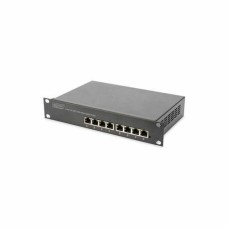 DIGITUS Switch Unmanaged Gigabit 10'' Rack 8-port, 8x10/100/1000Mbps Base-TX DN-80114 DIGITUS Switch Unmanaged Gigabit 10'' Rack 8-port, 8x10/100/1000Mbps Base-TX DN-80114