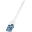LOGILINK - Patch Cable Cat.6A 10GE Home U/UTP EconLine white 0,50m CP3021U LOGILINK - Patch Cable Cat.6A 10GE Home U/UTP EconLine white 0,50m CP3021U