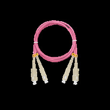 NIKOMAX optikai patch k&aacute;bel SC-SC, MM 50/125, duplex, 3m ,magenta NMF-PC2M4C2-SCU-SCU-003