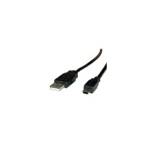 Kábel USB Összekötő Value USB 2.0 A (Male) - mini B (Male) 1.8m Fehér S3142 Kábel USB Összekötő Value USB 2.0 A (Male) - mini B (Male) 1.8m Fehér S3142