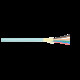 NIKOMAX Optikai beltéri kábel, MM 50/125, OM3, 12 szálas tight buffered, LSZH , Eca, - Méterre NKL-F-012M5K-00C-AQ