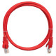 NIKOMAX patch kábel S/FTP, Cat6a, LSZH, 5m ,piros NMC-PC4SA55B-050-C-RD