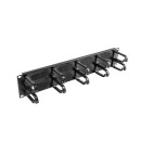 Lanberg cable management brush panel type B, 19'', 2U, black AK-1204-B Lanberg cable management brush panel type B, 19'', 2U, black AK-1204-B