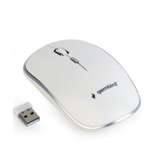 Gembird Wireless optical mouse MUSW-4B-01-W, 1600 DPI, nano USB, white MUSW-4B-01-W Gembird Wireless optical mouse MUSW-4B-01-W, 1600 DPI, nano USB, white MUSW-4B-01-W