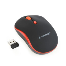 Gembird Wireless optical mouse MUSW-4B-03-R, 1600 DPI, nano USB, black-red MUSW-4B-03-R Gembird Wireless optical mouse MUSW-4B-03-R, 1600 DPI, nano USB, black-red MUSW-4B-03-R