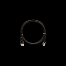 NIKOMAX pacth kábel UTP, Cat5e, LSZH, 3m ,fekete NMC-PC4UD55B-030-C-BK