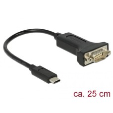 DELOCK Átalakító USB Type-C to Soros DB9 RS-232 63908 DELOCK Átalakító USB Type-C to Soros DB9 RS-232 63908