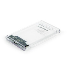 Gembird HDD/SSD enclosure for 2.5'' SATA - USB 3.0, 9.5mm, transparent plastic EE2-U3S9-6 Gembird HDD/SSD enclosure for 2.5'' SATA - USB 3.0, 9.5mm, transparent plastic EE2-U3S9-6