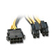 LINDY Kábel EPS12V/eATX/BTX 12V 8-pin 0,4m 33163