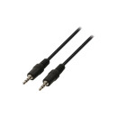 3,5mm Jack M - 3,5mm jack M 0,5m Nedis CAGP22000BK05