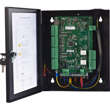 Hikvision Ajt&oacute;vez&eacute;rlő 2 ajt&oacute;hoz, k&eacute;t ir&aacute;ny, 4 Wiegand olvas&oacute;, 2 esem&eacute;ny bemenet &eacute;s 2 riaszt&aacute;si rel&eacute; kimenet DS-K2802