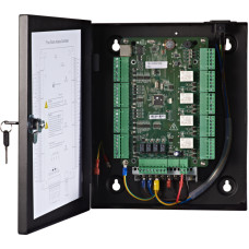 Hikvision Ajt&oacute;vez&eacute;rlő 4 ajt&oacute;hoz, egy ir&aacute;ny, 4 Wiegand olvas&oacute;, 4 esem&eacute;ny bemenet &eacute;s 4 riaszt&aacute;si rel&eacute; kimenet DS-K2804